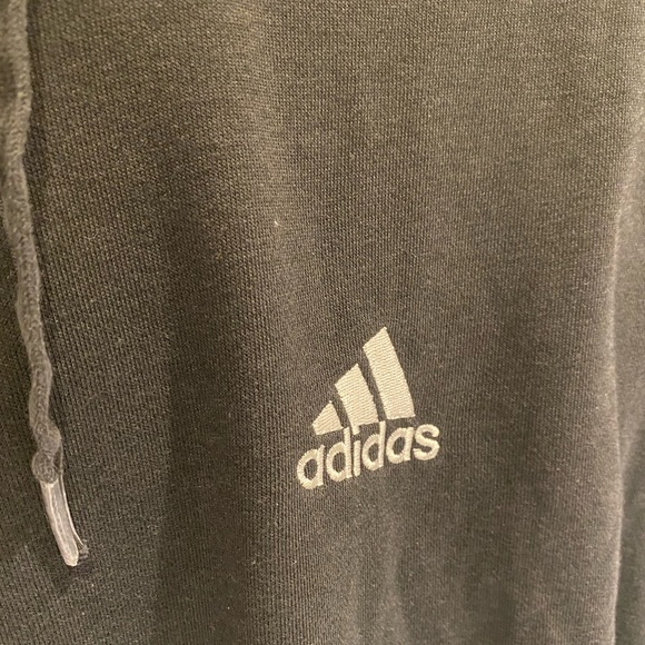 Adidas Men’s Essentials Fleece Three Stripe Hoodie. - Picture 3 of 7